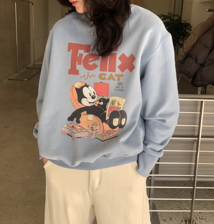 GLAD SOME東大門㊣實拍女士新款熱賣推薦休閑時尚人氣衛衣GLAD SOME衛衣