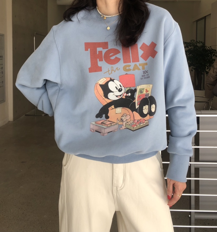 GLAD SOME東大門㊣實拍女士新款熱賣推薦休閑時尚人氣衛衣GLAD SOME衛衣