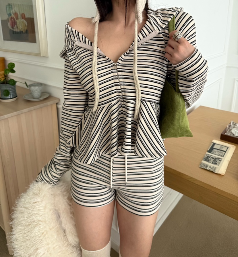 DENVER韓國直郵㊣女裝新品休閑時尚職業25秋冬推薦夾克拉鏈DENVER夾克