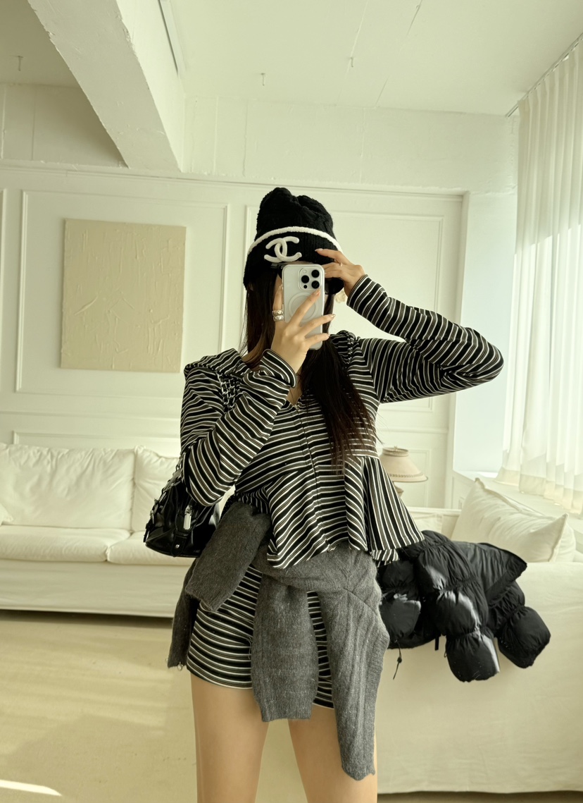 DENVER韓國直郵㊣女裝新品休閑時尚職業25秋冬推薦夾克拉鏈DENVER夾克