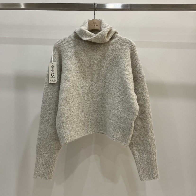 BLANC-A東大門㊣實拍女士新款人氣時尚推薦熱賣休閑針織衫BLANC-A針織衫圖色1