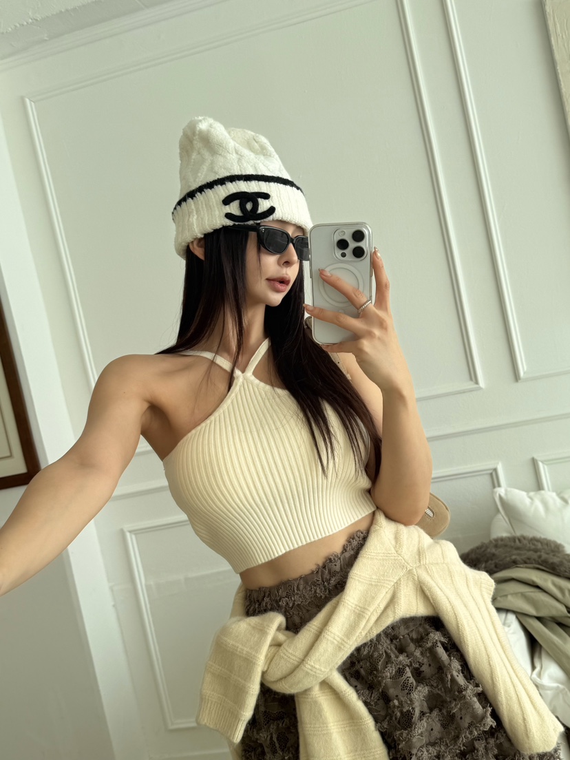 DENVER韓國代購㊣女士新品休閑職業時尚25秋冬推薦吊帶背心DENVER吊帶/背心