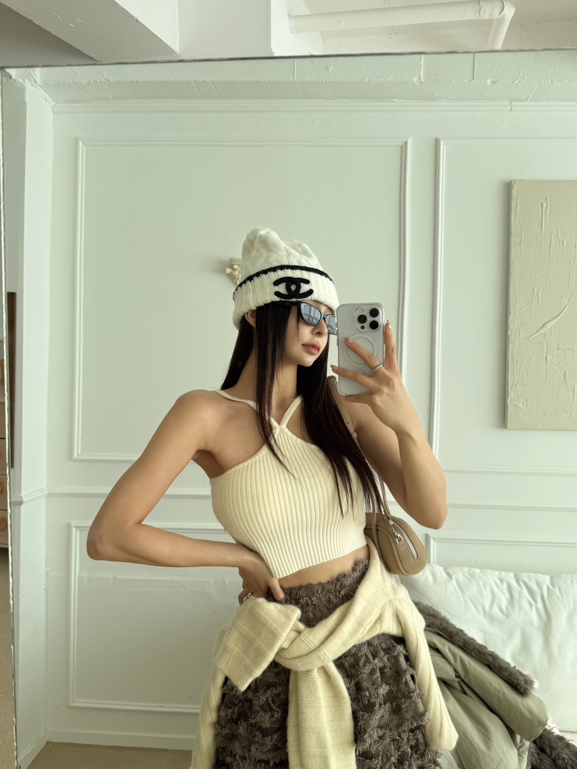 DENVER韓國代購㊣女士新品休閑職業時尚25秋冬推薦吊帶背心DENVER吊帶/背心圖色3