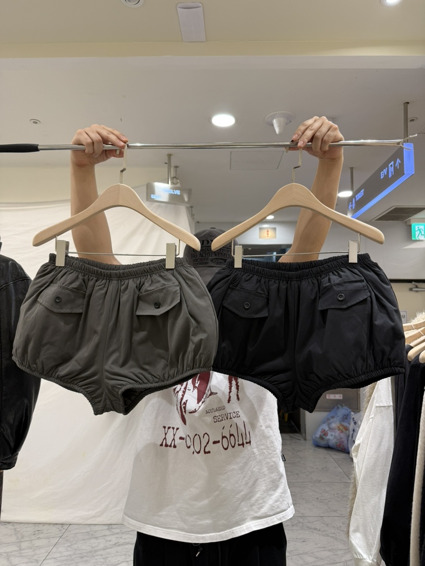 AWESOMESAUCE東大門㊣實拍女裝新品25秋冬人氣推薦熱賣短褲AWESOME SAUCE短褲