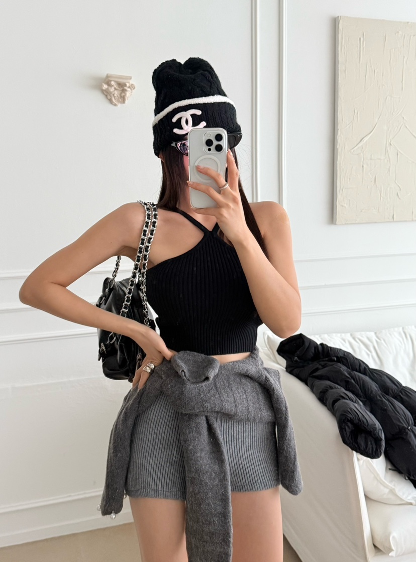 DENVER東大門㊣直郵女裝新品職業時尚人氣休閑25秋冬推薦短褲DENVER短褲