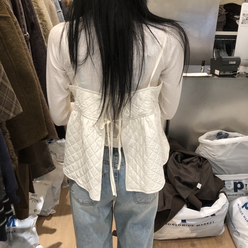 MEET ME韓國直郵㊣女裝新款推薦職業時尚吊帶背心不含內搭MEET ME吊帶/背心