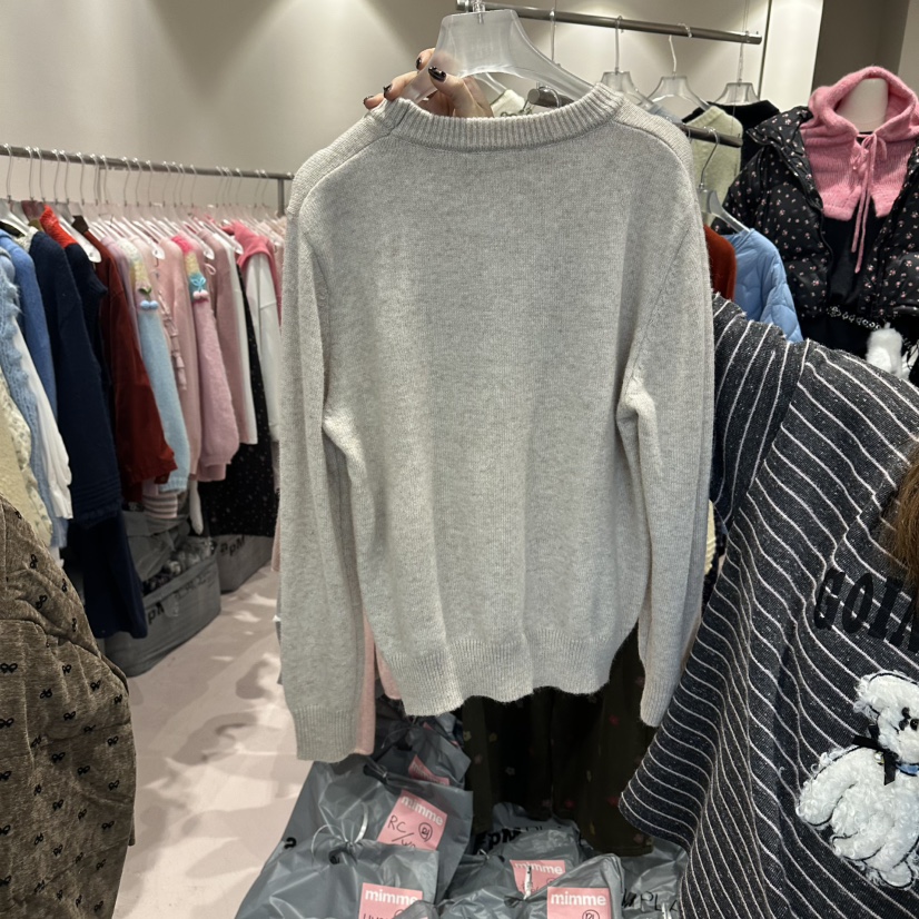 MIMME東大門㊣實拍女士新款25秋冬休閑熱賣推薦人氣職業毛衣MIMME毛衣