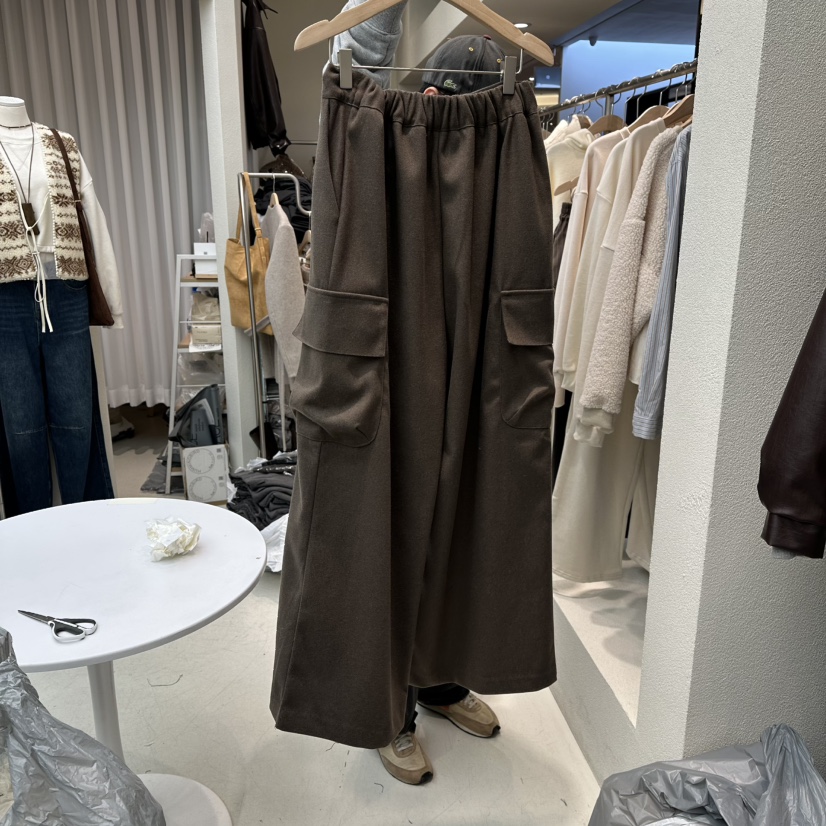 HUMMING BIRD韓國直郵㊣女裝新款職業25秋冬人氣休閑褲工裝HUMMING BIRD休閑褲