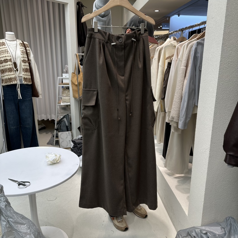 HUMMING BIRD韓國直郵㊣女裝新款職業25秋冬人氣休閑褲工裝HUMMING BIRD休閑褲圖色1