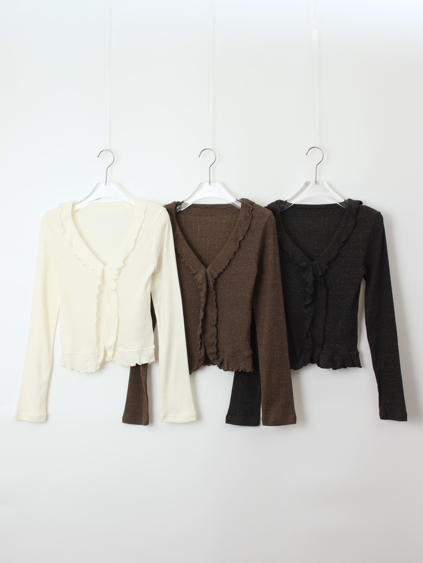 CCW韓國直郵㊣女裝新品25秋冬職業推薦時尚人氣熱賣長袖T恤CCW--NYUNYU長袖T恤