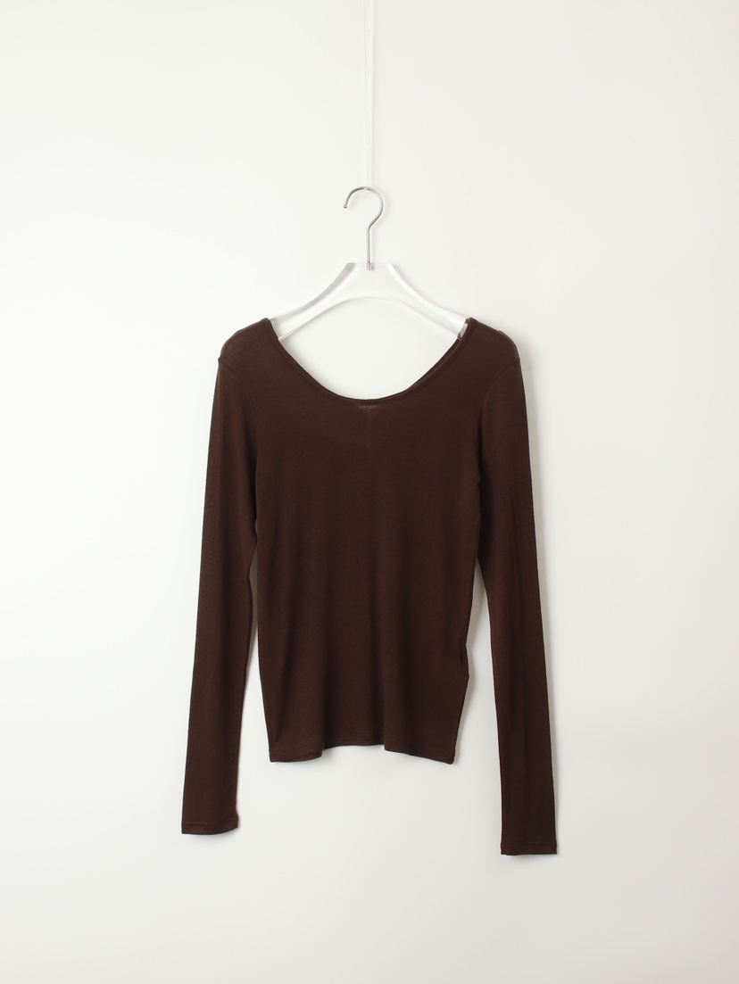 CCW東大門㊣代購女士新品推薦時尚職業25秋冬休閑熱賣長袖T恤CCW--NYUNYU長袖T恤圖色2