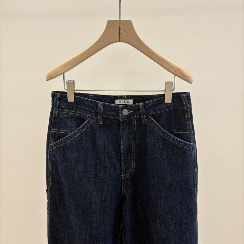 HEHR東大門㊣實拍女士新品推薦25秋冬職業人氣休閑熱賣牛仔褲hehr-AUTOMNE牛仔褲