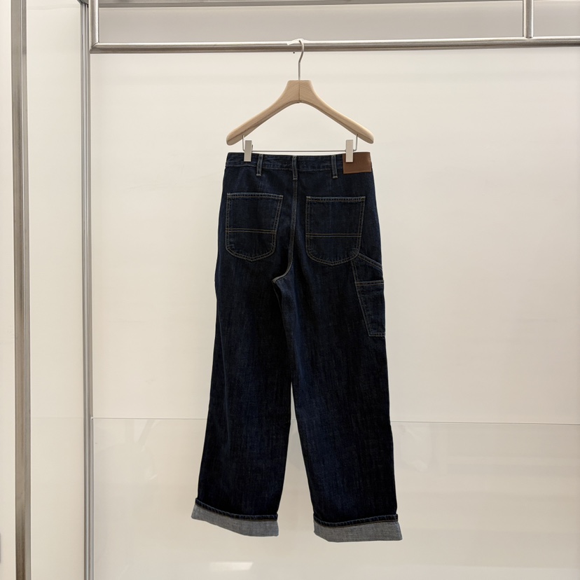 HEHR東大門㊣實拍女士新品推薦25秋冬職業人氣休閑熱賣牛仔褲hehr-AUTOMNE牛仔褲