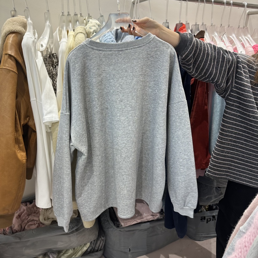 MIMME韓國代購㊣女士新品人氣時尚職業熱賣推薦25秋冬衛衣加絨MIMME衛衣