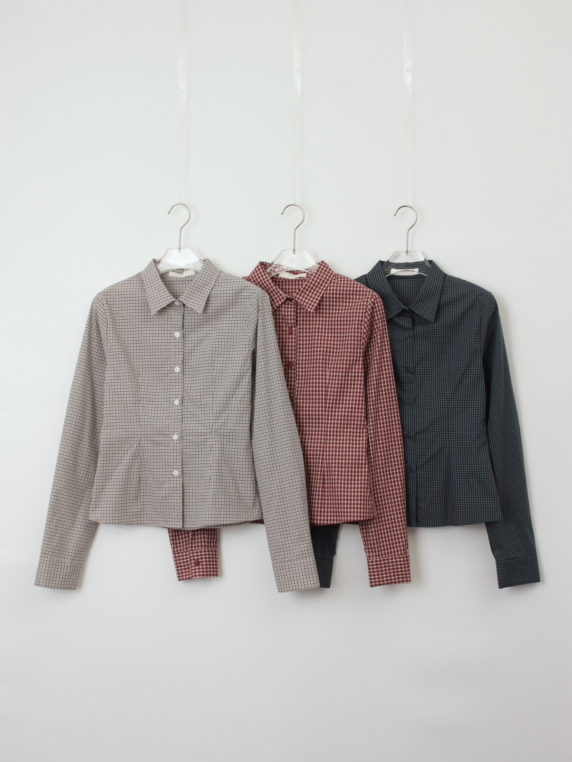 CCW韓國直郵㊣女裝新品熱賣25秋冬時尚職業推薦人氣襯衫蕾絲衫CCW--NYUNYU襯衫/蕾絲衫