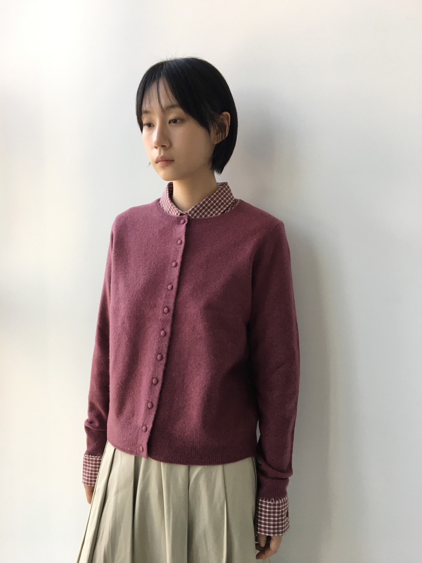 CCW韓國直郵㊣女裝新品熱賣25秋冬時尚職業推薦人氣襯衫蕾絲衫CCW--NYUNYU襯衫/蕾絲衫