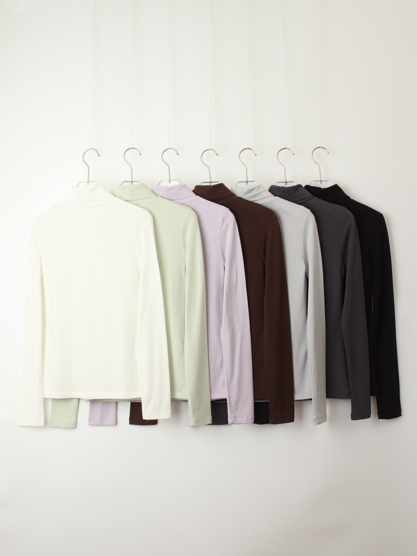 CCW東大門㊣實拍女士新款25秋冬時尚熱賣職業休閑人氣長袖T恤CCW--NYUNYU長袖T恤