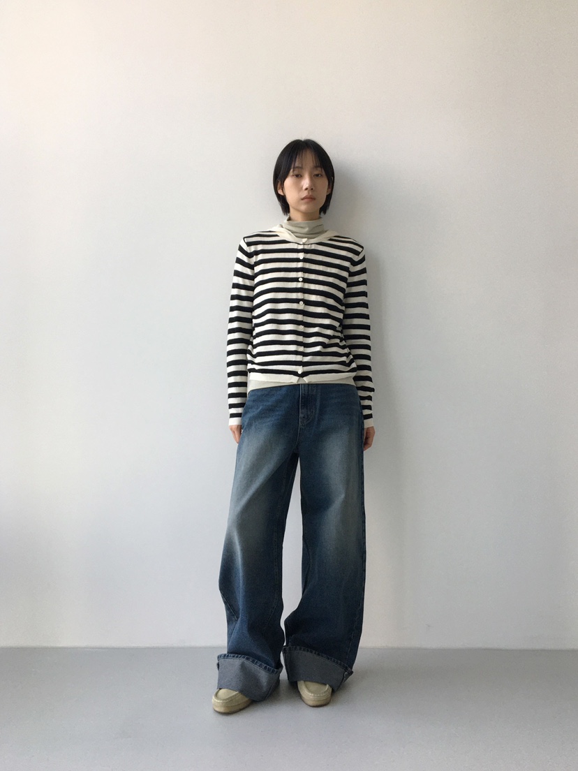 CCW東大門㊣實拍女士新品休閑25秋冬人氣熱賣針織衫連帽針織衫CCW--NYUNYU針織衫