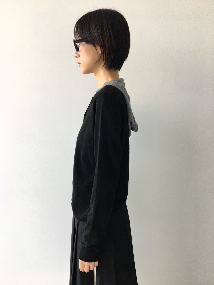 CCW東大門㊣實拍女士新品休閑25秋冬人氣熱賣針織衫連帽針織衫CCW--NYUNYU針織衫