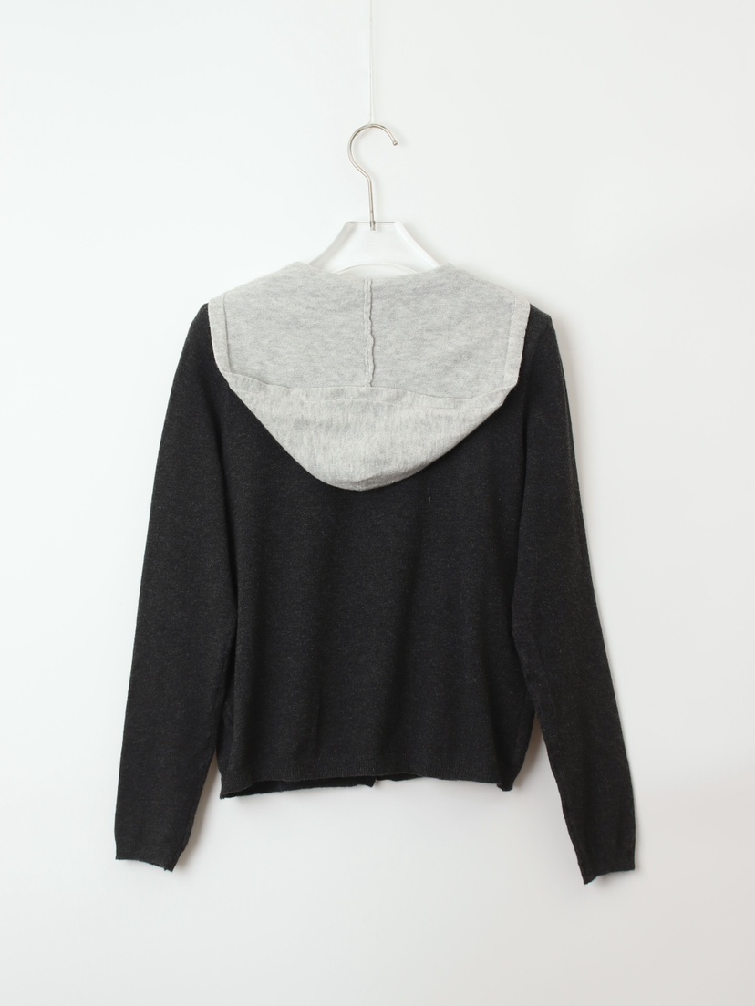 CCW東大門㊣實拍女士新品休閑25秋冬人氣熱賣針織衫連帽針織衫CCW--NYUNYU針織衫