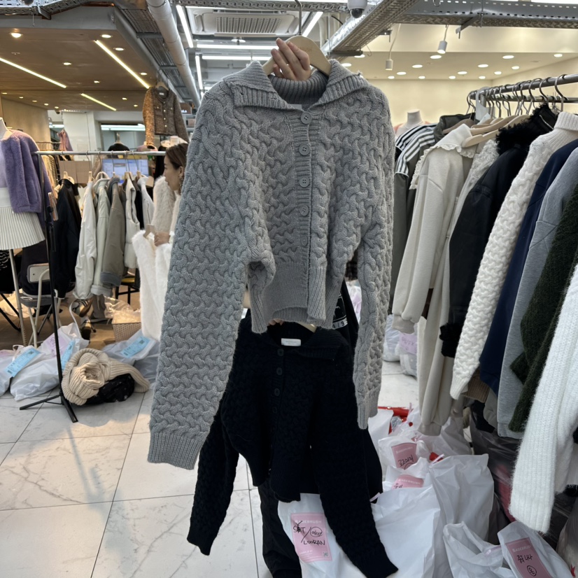 SAGE BRUSH韓國直郵㊣女裝新品推薦25秋冬時尚熱賣職業毛衣SAGE BRUSH毛衣圖色2