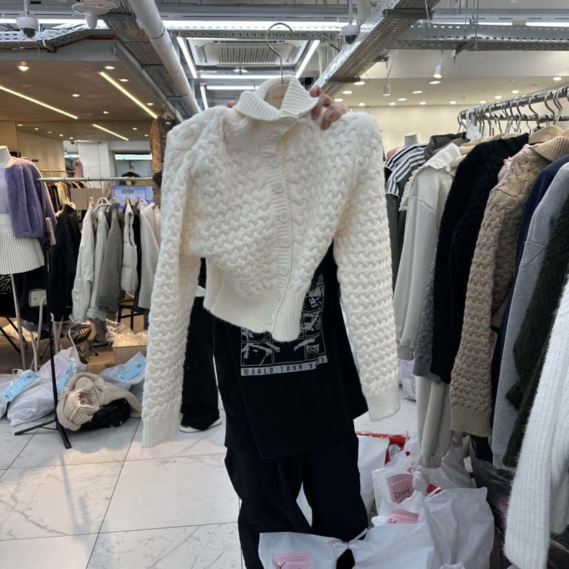 SAGE BRUSH韓國直郵㊣女裝新品推薦25秋冬時尚熱賣職業毛衣SAGE BRUSH毛衣圖色3