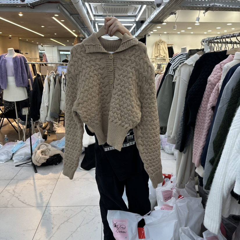 SAGE BRUSH韓國直郵㊣女裝新品推薦25秋冬時尚熱賣職業毛衣SAGE BRUSH毛衣圖色5