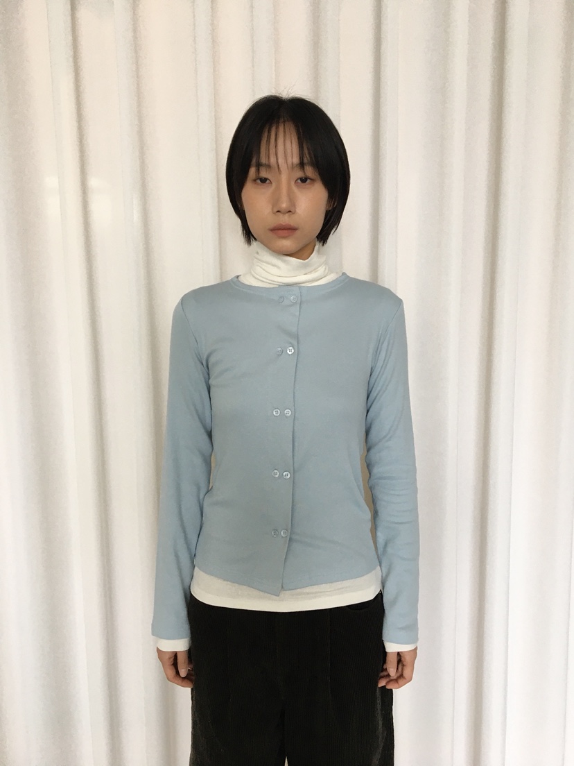 CCW東大門㊣直郵女士新款職業休閑熱賣25秋冬時尚人氣長袖T恤CCW--NYUNYU長袖T恤