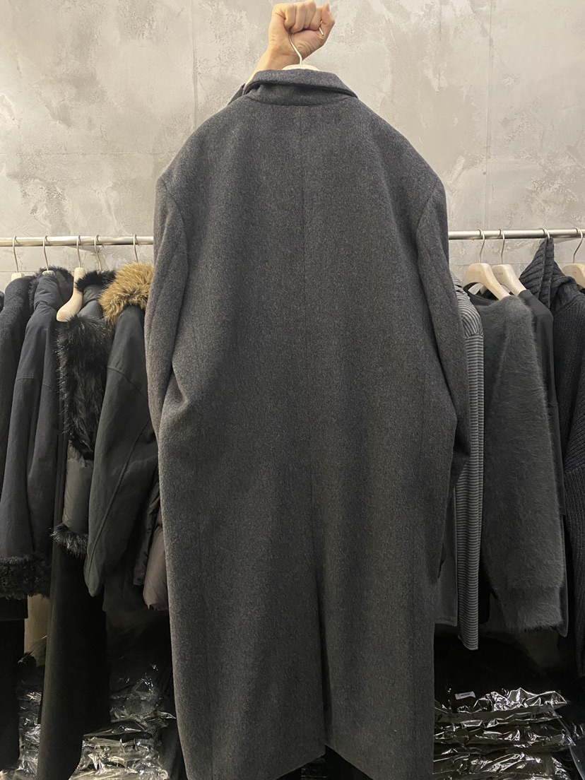 THE VETIVER-A東大門㊣代購女士新品25秋冬推薦中長款大衣VETIVER中長款大衣