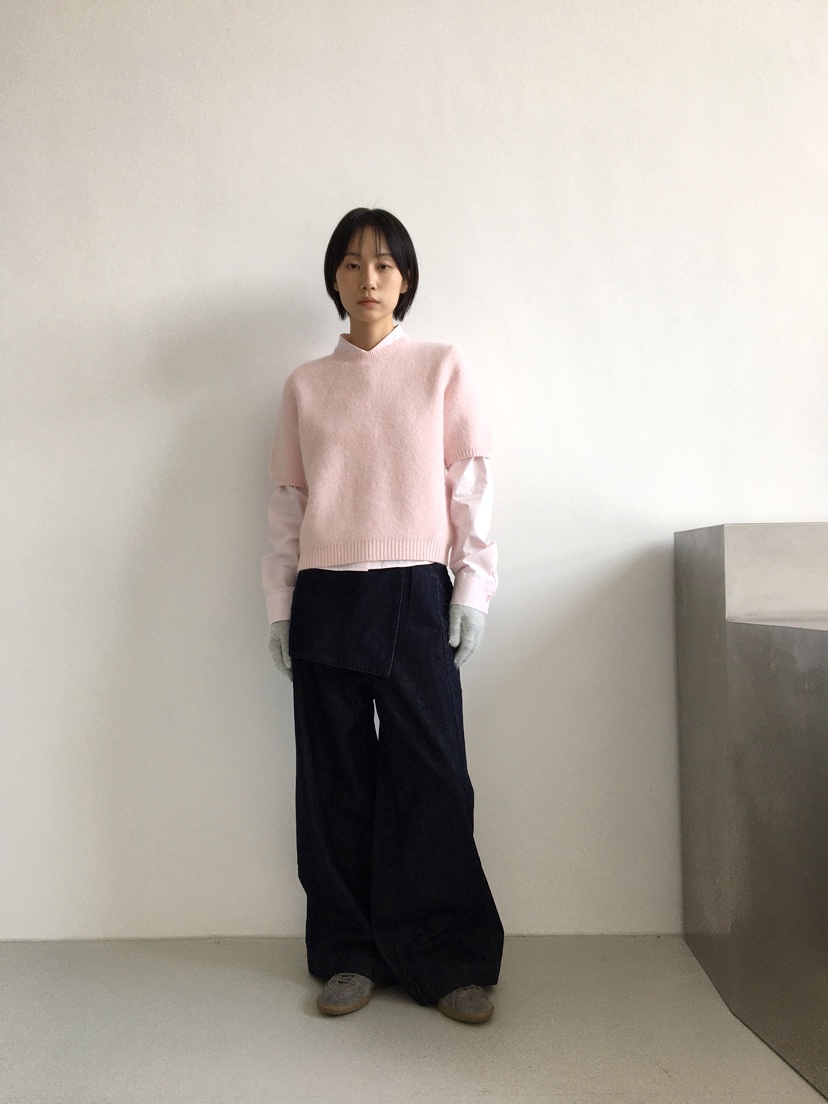 CCW東大門㊣直郵女士新款推薦時尚25秋冬熱賣休閑針織衫馬海毛CCW--NYUNYU針織衫