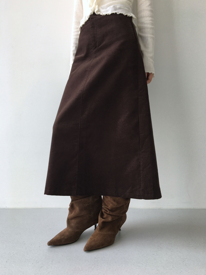 CCW東大門㊣代購女裝新款休閑25秋冬人氣熱賣推薦時尚職業長裙CCW--NYUNYU長裙