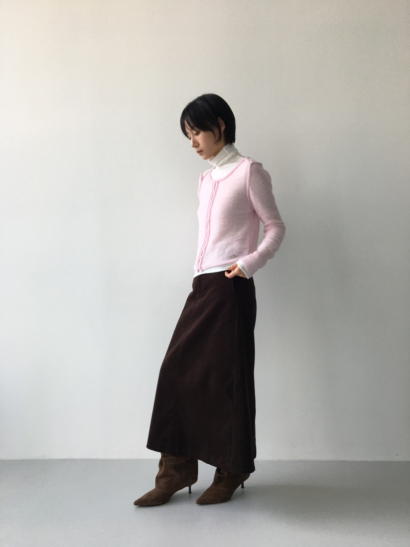 CCW東大門㊣代購女裝新款休閑25秋冬人氣熱賣推薦時尚職業長裙CCW--NYUNYU長裙