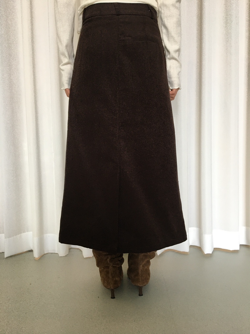 CCW東大門㊣代購女裝新款休閑25秋冬人氣熱賣推薦時尚職業長裙CCW--NYUNYU長裙