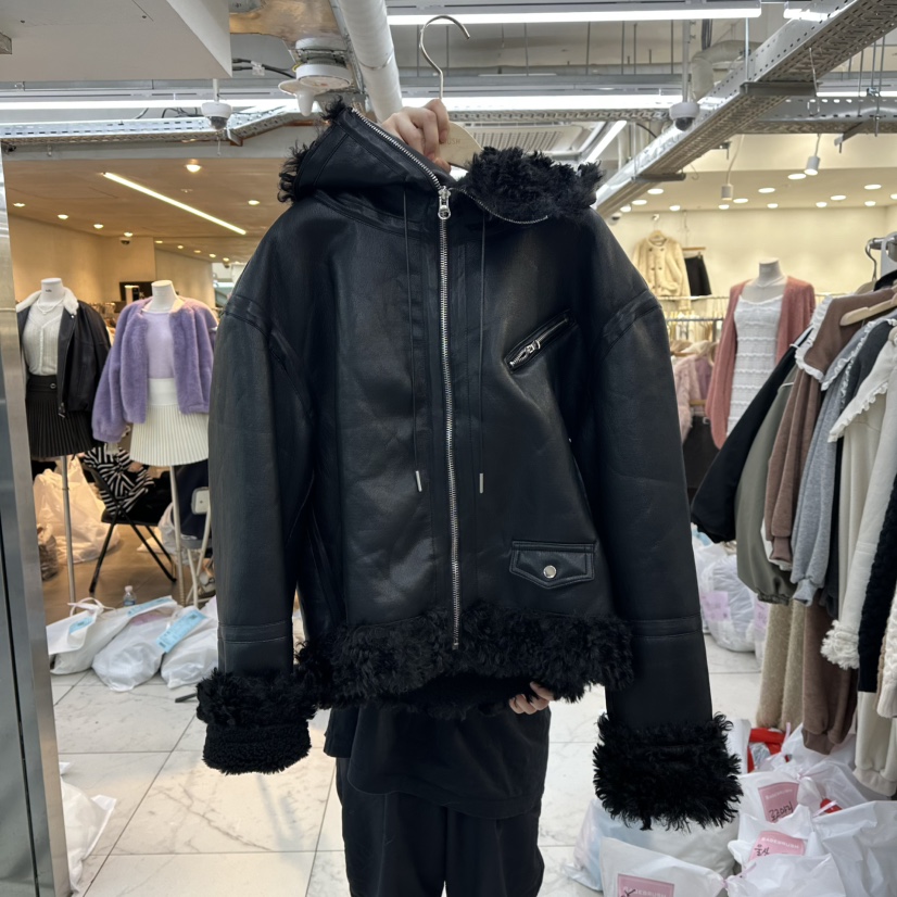 SAGE BRUSH韓國直郵㊣女裝新款時尚職業人氣休閑短款大衣羊毛SAGE BRUSH短款大衣圖色2