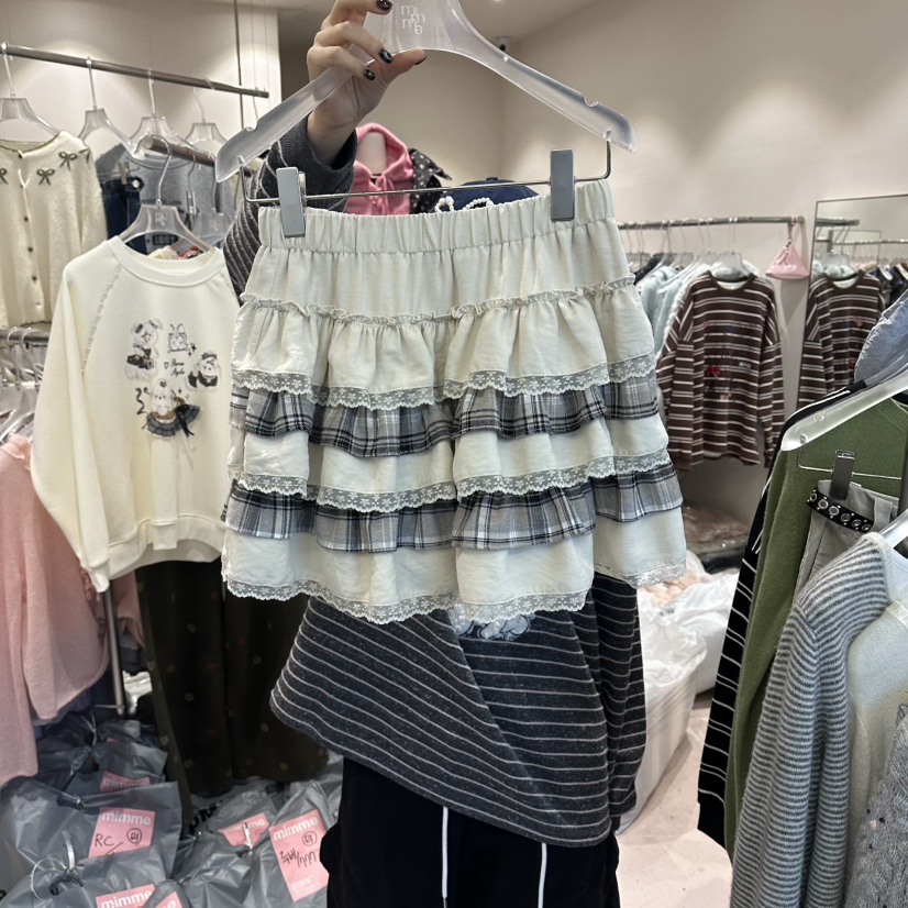 MIMME東大門㊣代購女士新品推薦時尚職業熱賣人氣休閑25秋冬裙褲MIMME裙褲圖色1