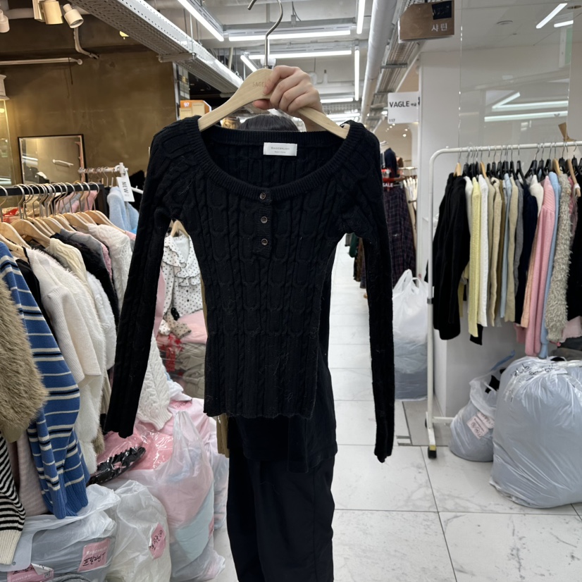 SAGE BRUSH韓國直郵㊣女士新款推薦時尚休閑熱賣人氣針織衫SAGE BRUSH針織衫圖色4