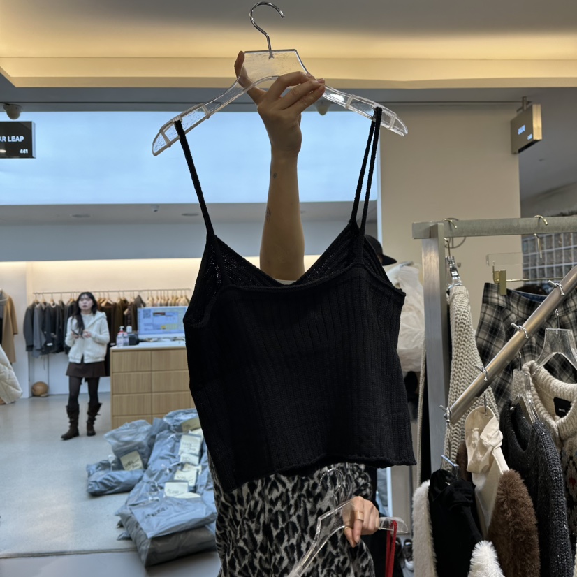 AMOUR東大門㊣實拍女士新款推薦職業休閑人氣25秋冬吊帶背心AMOUR吊帶/背心