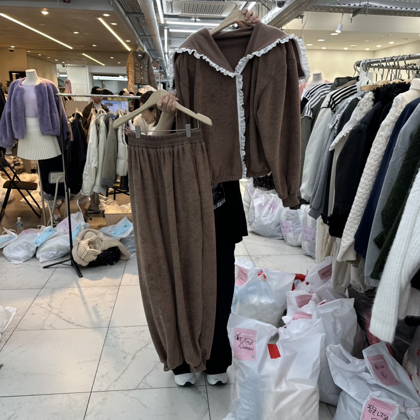 SAGE BRUSH韓國代購㊣女裝新品時尚25秋冬熱賣職業套裝套裝SAGE BRUSH套裝圖色2