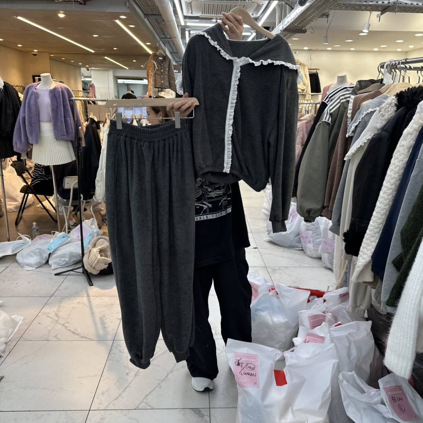 SAGE BRUSH韓國代購㊣女裝新品時尚25秋冬熱賣職業套裝套裝SAGE BRUSH套裝圖色4