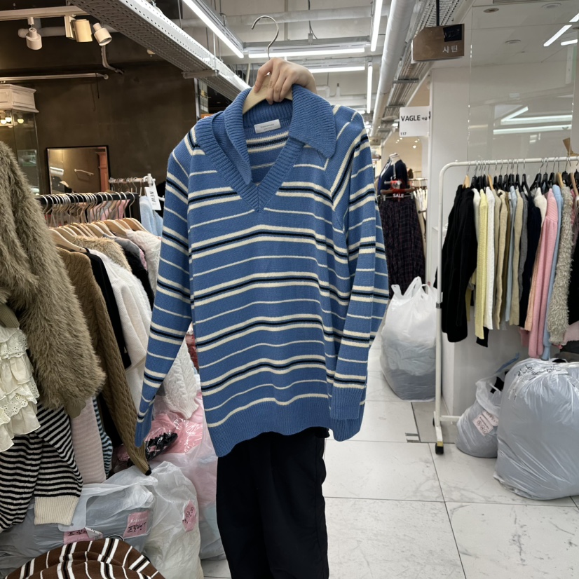 SAGE BRUSH東大門㊣直郵女士新款職業時尚人氣休閑推薦毛衣SAGE BRUSH毛衣圖色1