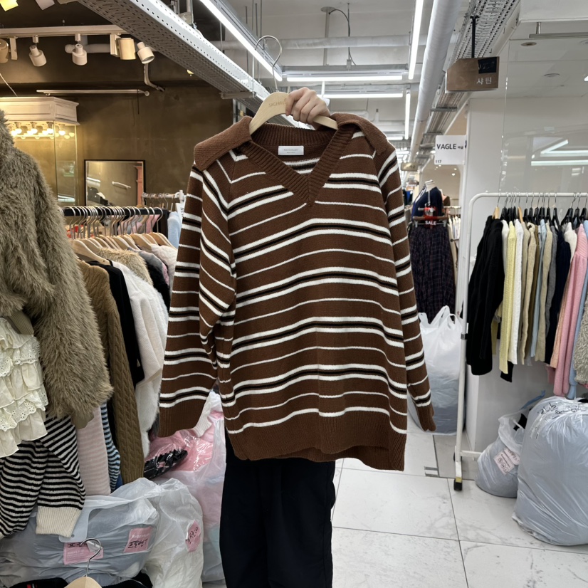 SAGE BRUSH東大門㊣直郵女士新款職業時尚人氣休閑推薦毛衣SAGE BRUSH毛衣圖色2