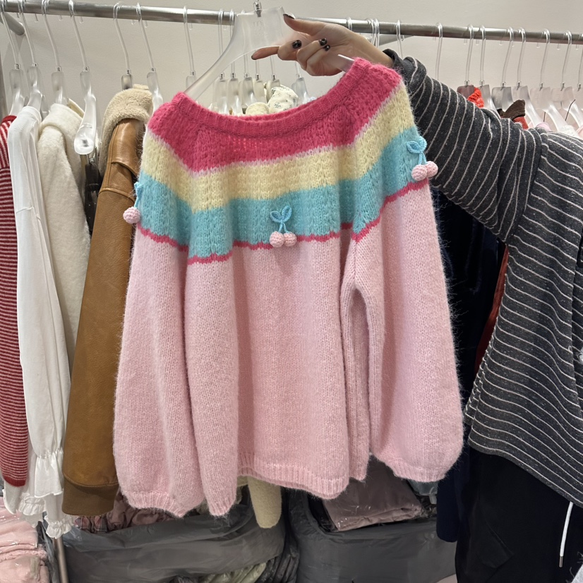 MIMME韓國直郵㊣女裝新款25秋冬推薦時尚休閑熱賣人氣職業毛衣MIMME毛衣圖色2