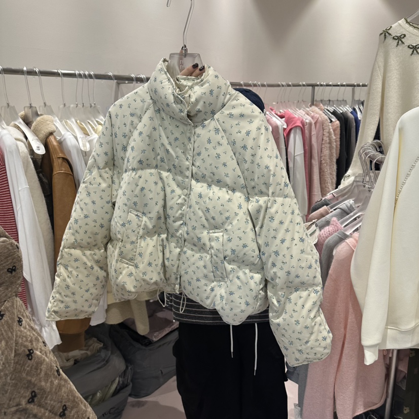 MIMME韓國代購㊣女士新品休閑推薦25秋冬時尚短款羽絨服鴨絨MIMME短款羽絨服圖色1