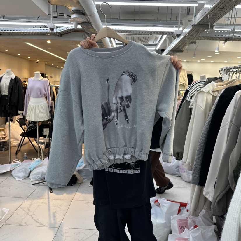 SAGE BRUSH韓國直郵㊣女裝新款職業熱賣時尚25秋冬休閑衛衣SAGE BRUSH衛衣圖色4