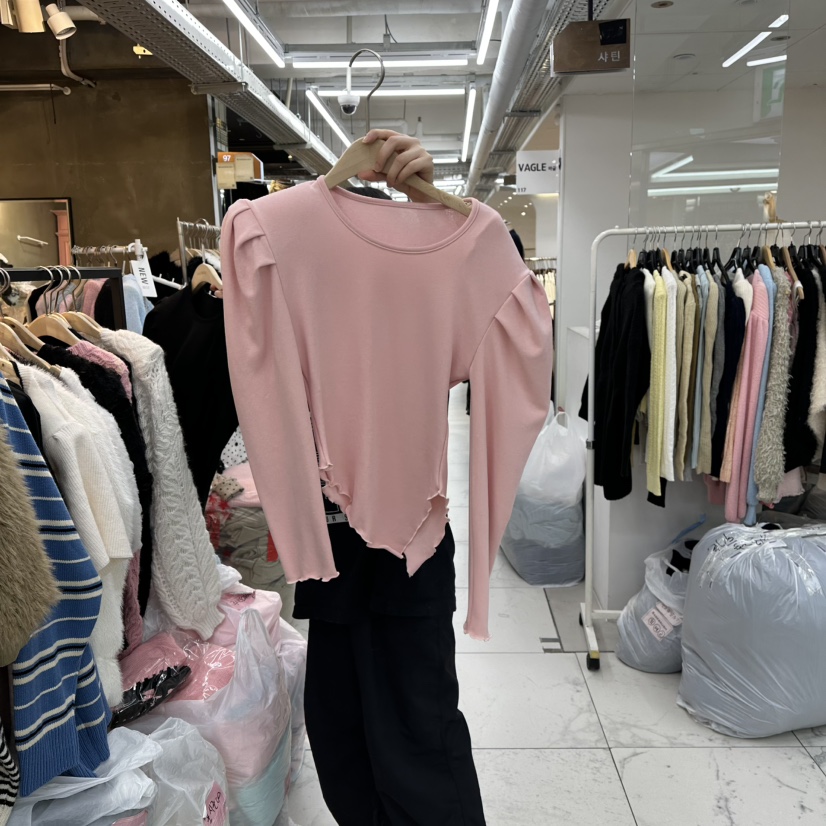 SAGE BRUSH東大門㊣直郵女士新款時尚職業25秋冬推薦長袖T恤SAGE BRUSH長袖T恤圖色1