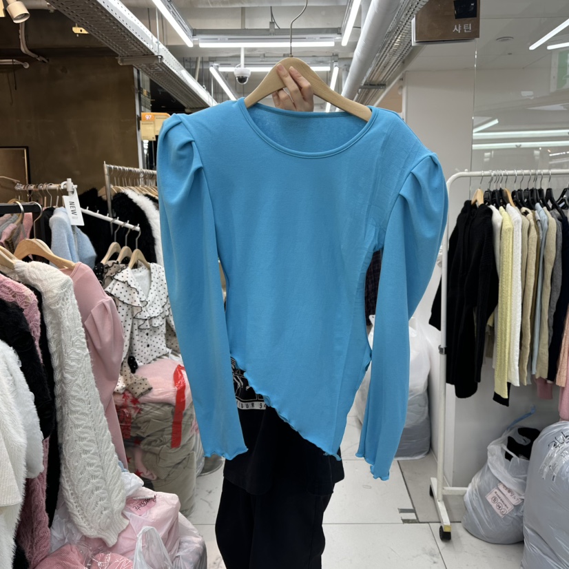 SAGE BRUSH東大門㊣直郵女士新款時尚職業25秋冬推薦長袖T恤SAGE BRUSH長袖T恤圖色2