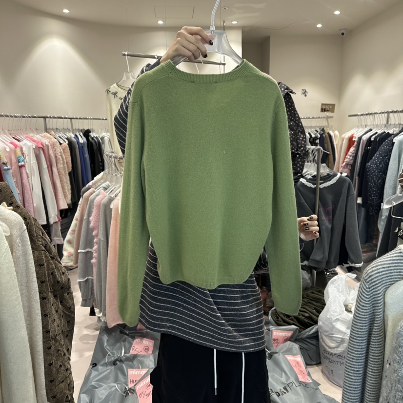 MIMME韓國代購㊣女士新款推薦人氣職業25秋冬時尚休閑熱賣毛衣MIMME毛衣