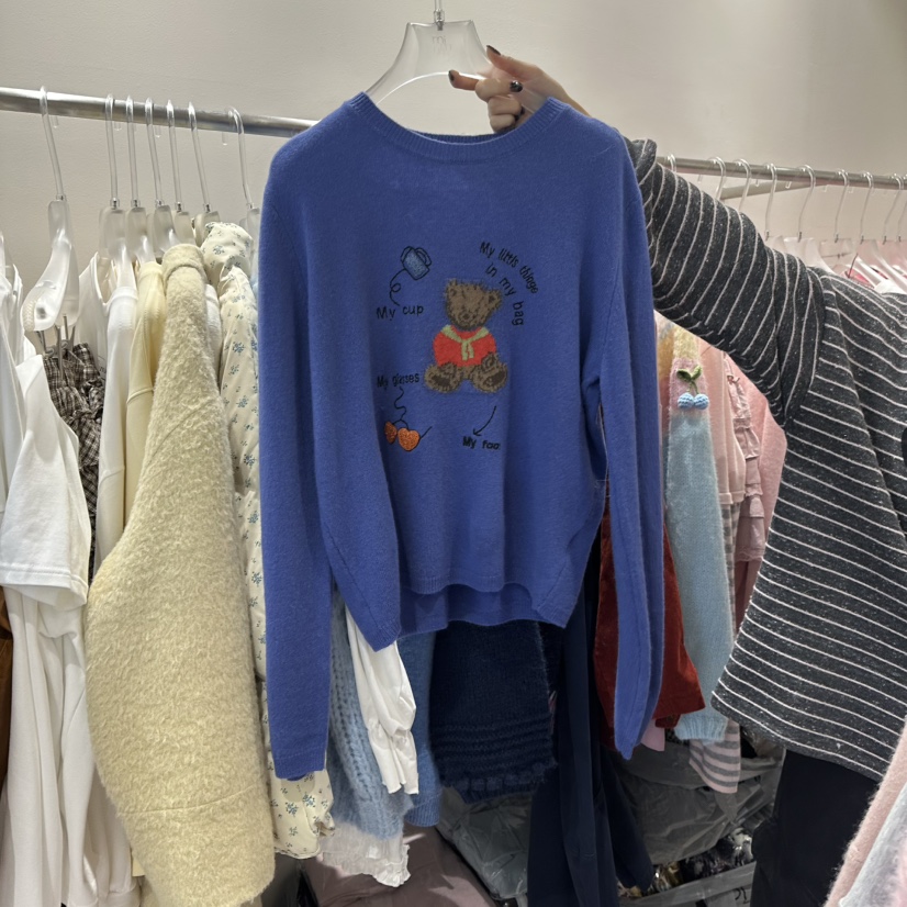 MIMME韓國代購㊣女士新款推薦人氣職業25秋冬時尚休閑熱賣毛衣MIMME毛衣圖色2