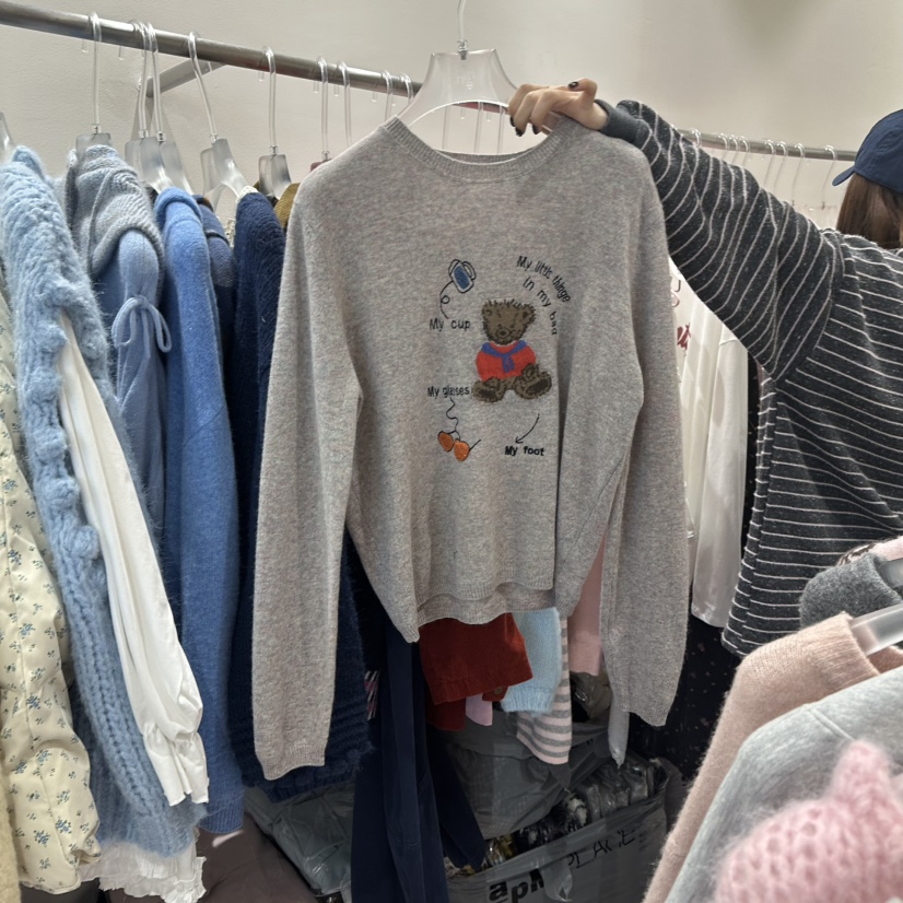 MIMME韓國代購㊣女士新款推薦人氣職業25秋冬時尚休閑熱賣毛衣MIMME毛衣圖色3