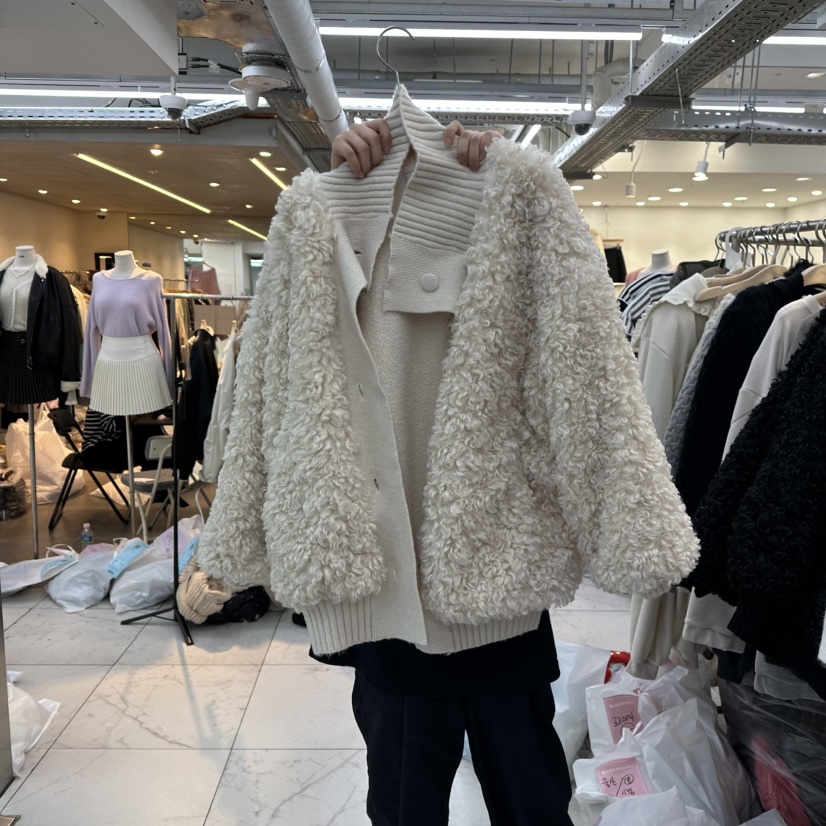 SAGE BRUSH東大門㊣實拍女士新款人氣時尚休閑25秋冬夾克抓絨SAGE BRUSH夾克圖色1